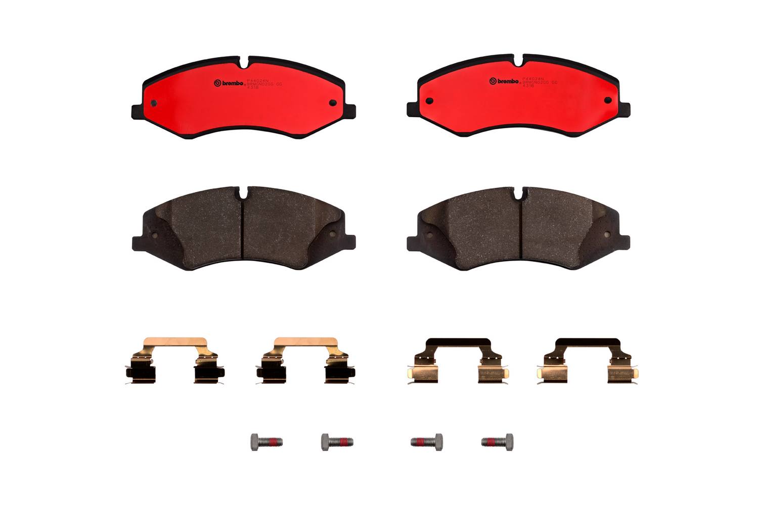 Land Rover Brakes Kit - Pads Front (Ceramic) LR051626 - Brembo P44024N